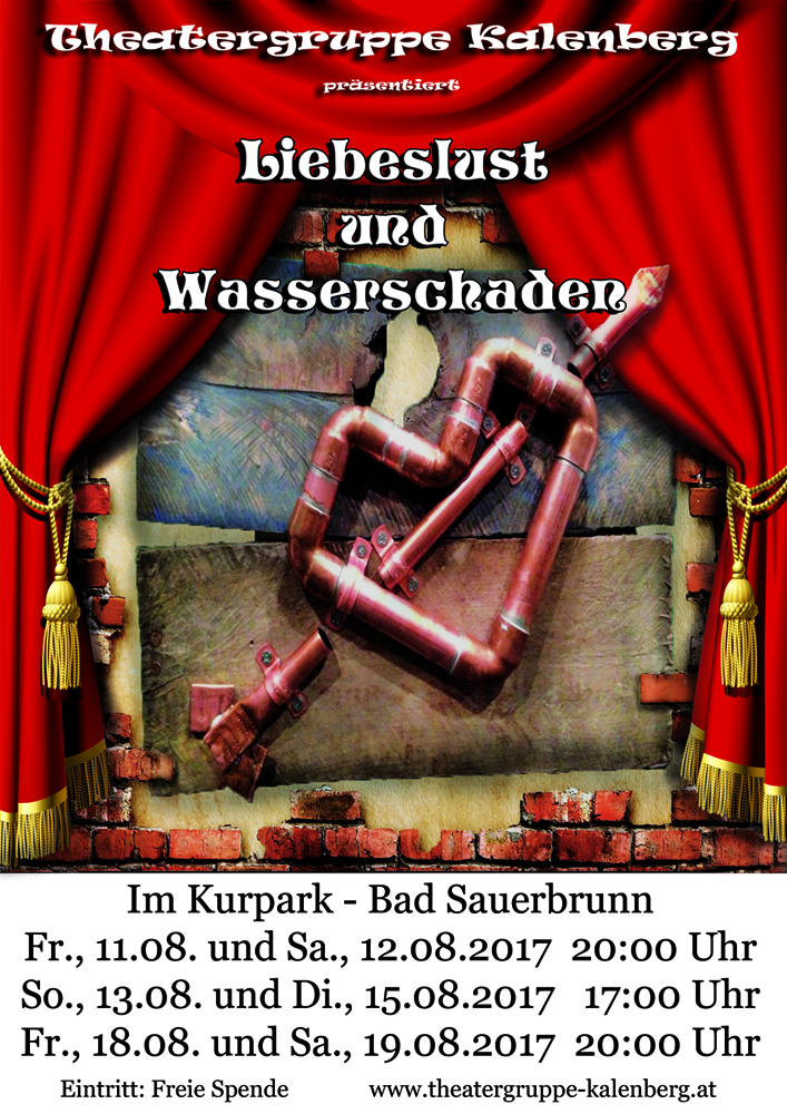 Plakat Liebeslust und Wasserschaden HP